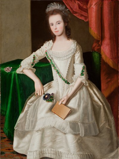 Portrait of Mary Ann Carpenter (1751-1801) Mrs Thomas Forster by Ralph Earl